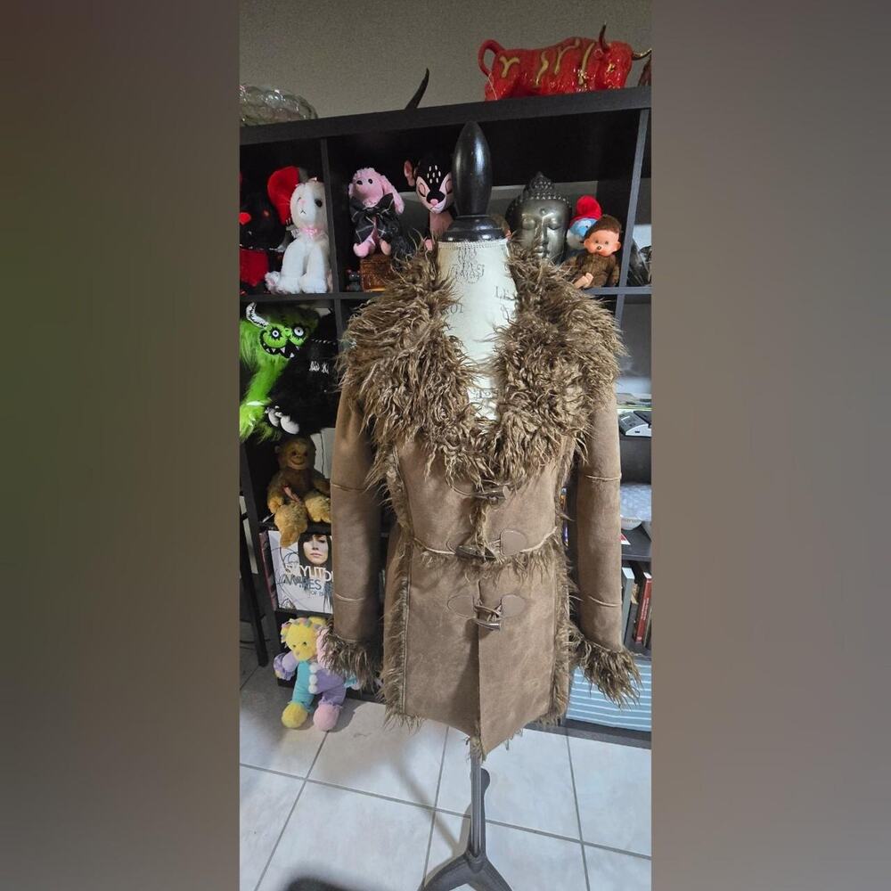 Current Mood Secret Of Patience Toggle Jacket - Brown